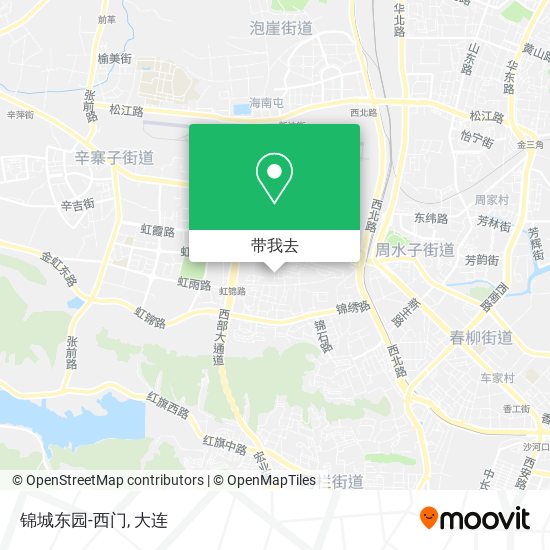 锦城东园-西门地图
