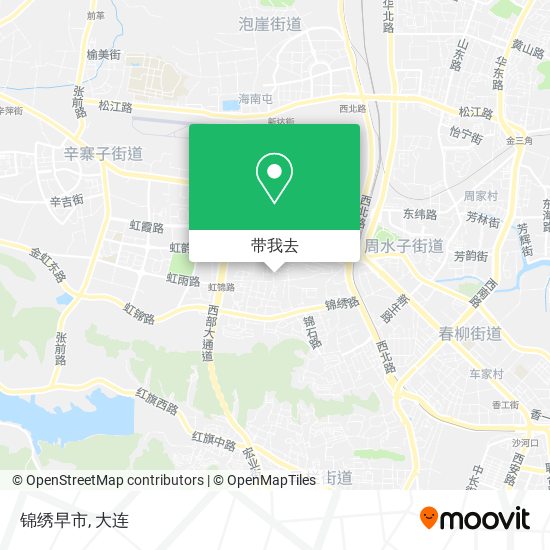 锦绣早市地图