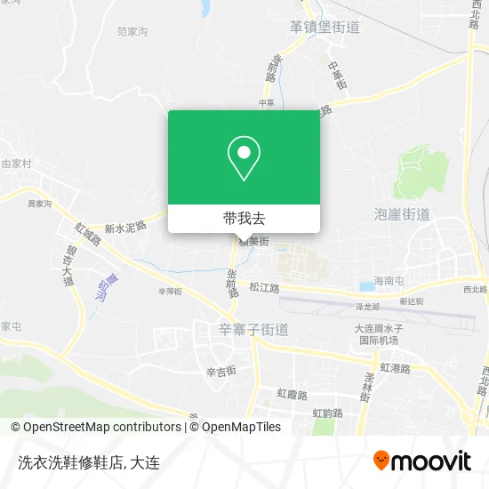 洗衣洗鞋修鞋店地图