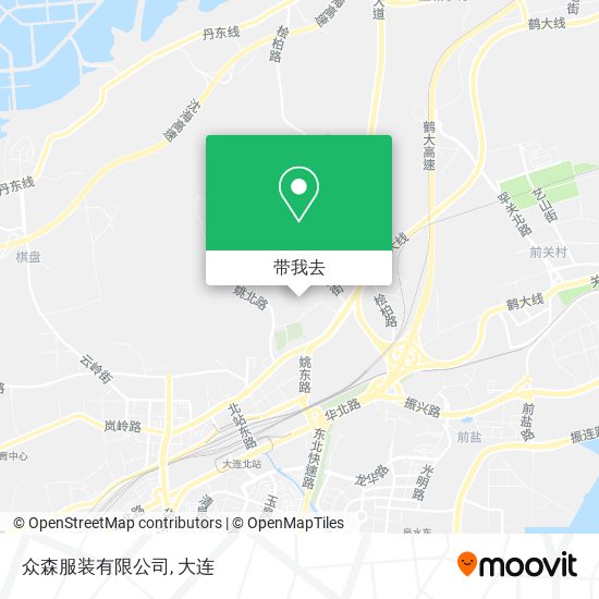 众森服装有限公司地图