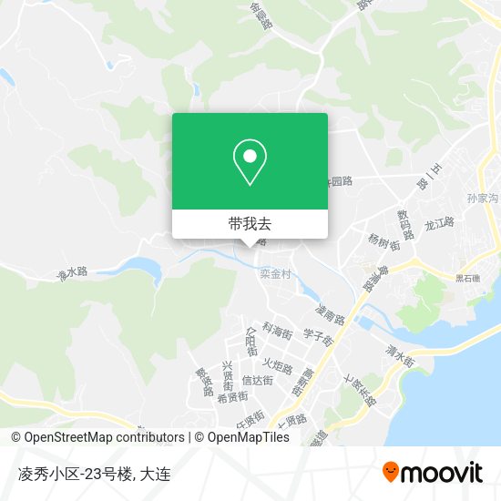 凌秀小区-23号楼地图