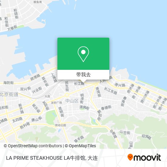 LA PRIME STEAKHOUSE LA牛排馆地图