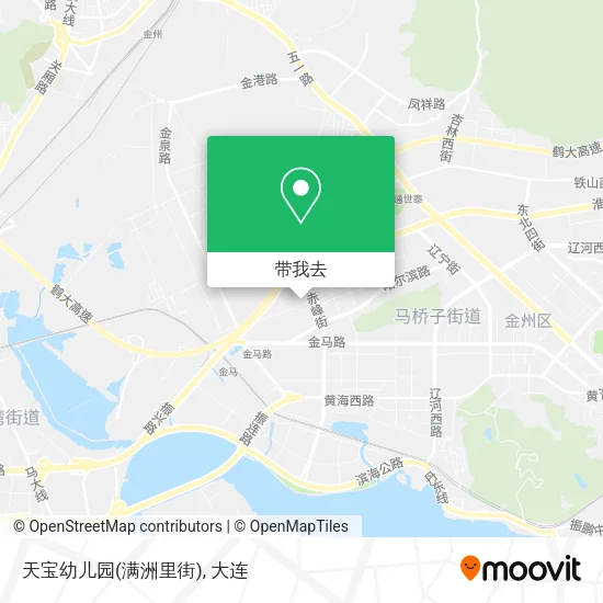 天宝幼儿园(满洲里街)地图