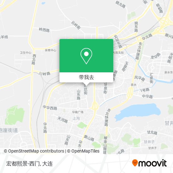 宏都熙景-西门地图