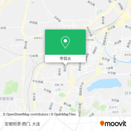 宏都熙景-西门地图