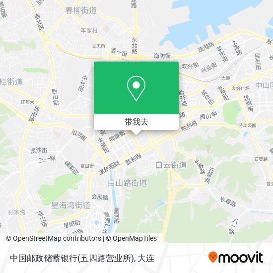 中国邮政储蓄银行(五四路营业所)地图