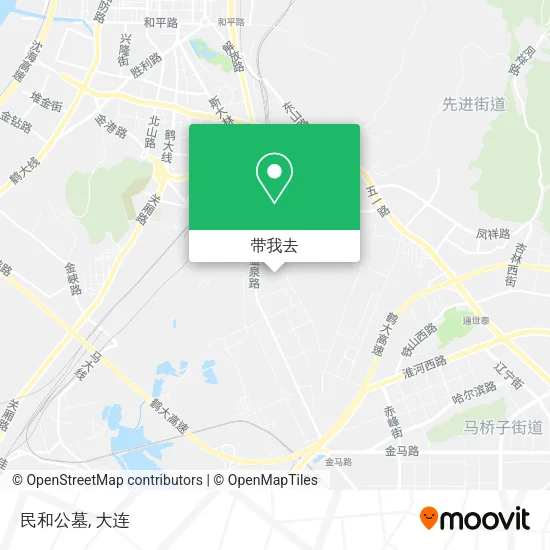 民和公墓地图