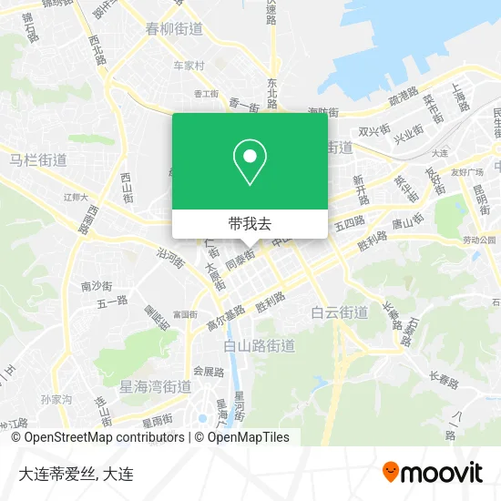 大连蒂爱丝地图