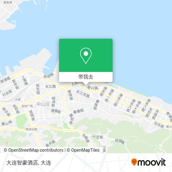 大连智豪酒店地图