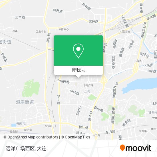 远洋广场西区地图