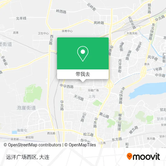 远洋广场西区地图