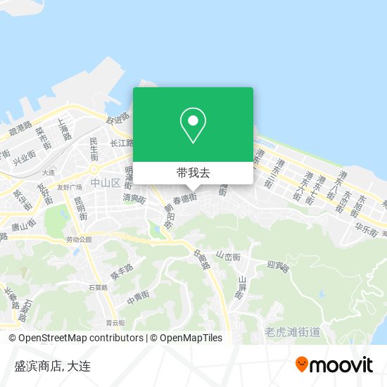 盛滨商店地图