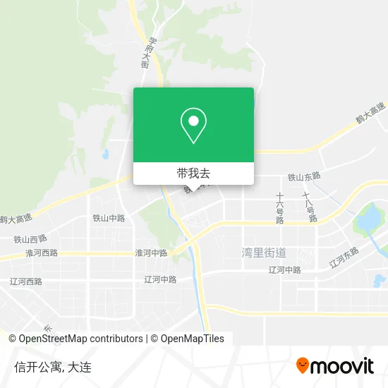 信开公寓地图
