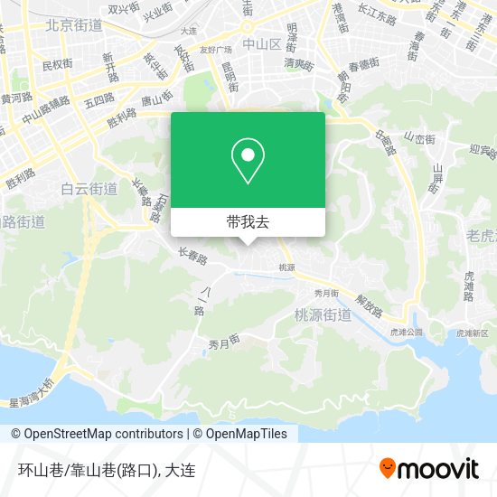 环山巷/靠山巷(路口)地图