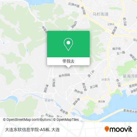 大连东软信息学院-A5栋地图