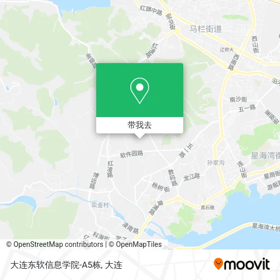大连东软信息学院-A5栋地图