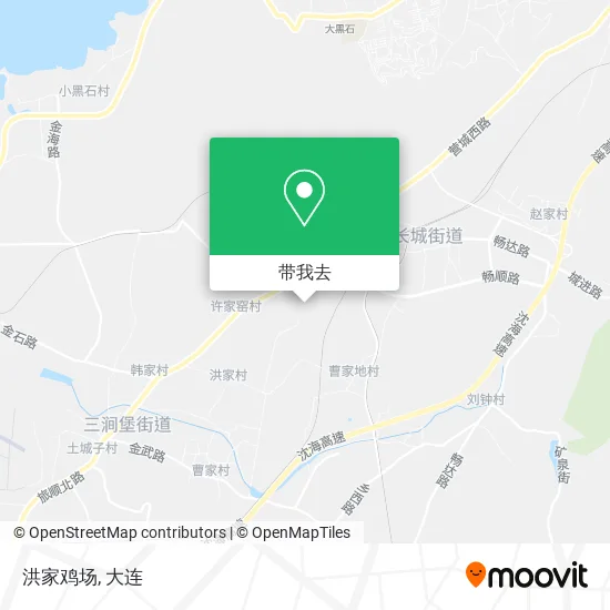 洪家鸡场地图