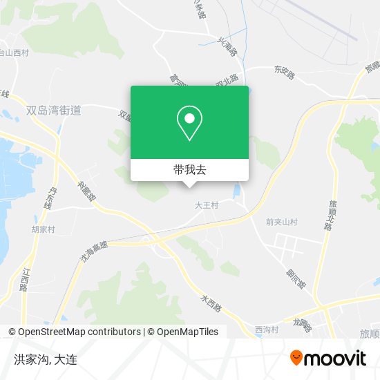 洪家沟地图