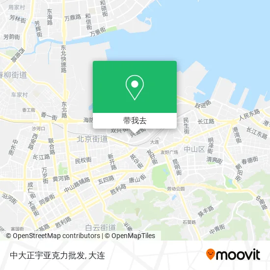 中大正宇亚克力批发地图