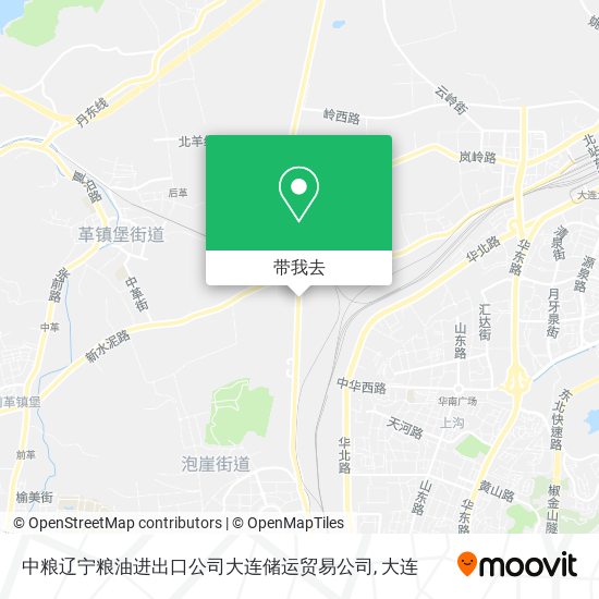 中粮辽宁粮油进出口公司大连储运贸易公司地图