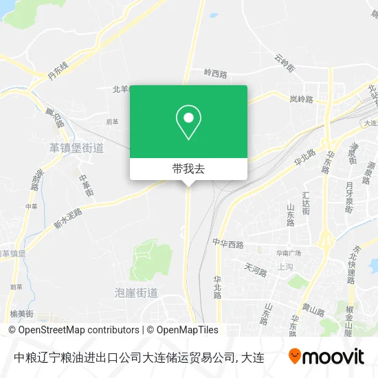 中粮辽宁粮油进出口公司大连储运贸易公司地图
