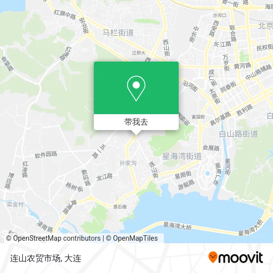 连山农贸市场地图