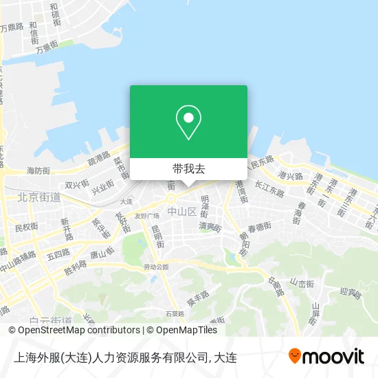 上海外服(大连)人力资源服务有限公司地图