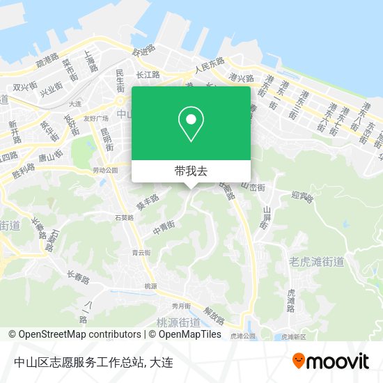中山区志愿服务工作总站地图
