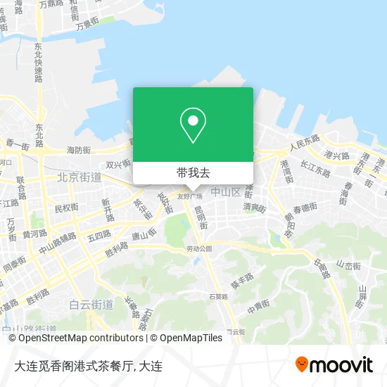 大连觅香阁港式茶餐厅地图