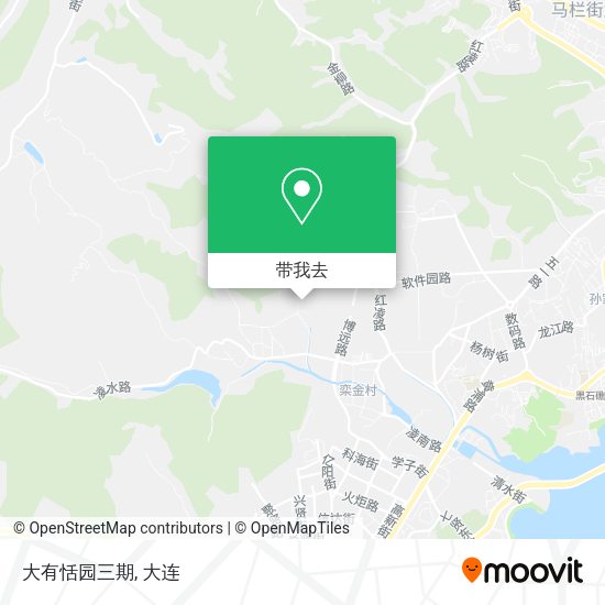 大有恬园三期地图