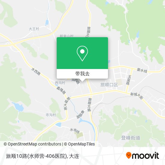 旅顺10路(水师营-406医院)地图