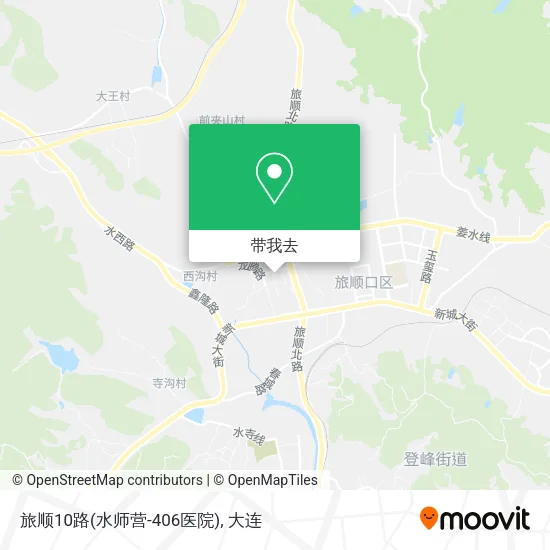 旅顺10路(水师营-406医院)地图
