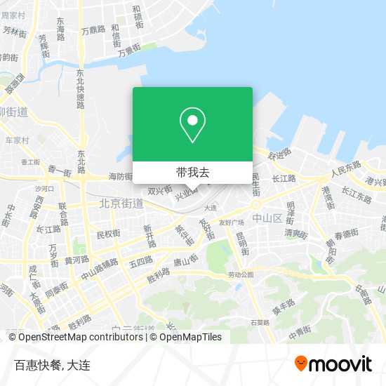 百惠快餐地图