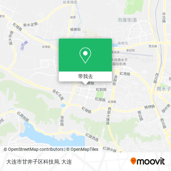 大连市甘井子区科技局地图