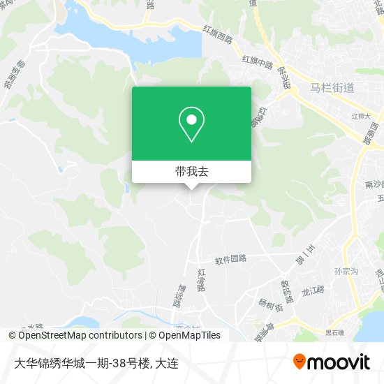 大华锦绣华城一期-38号楼地图