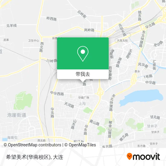 希望美术(华南校区)地图