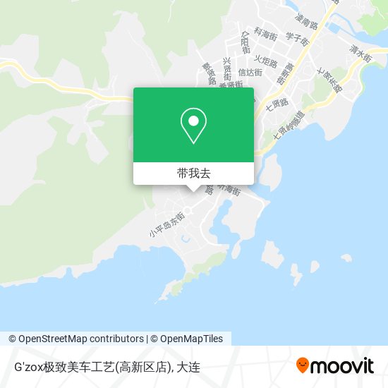 G'zox极致美车工艺(高新区店)地图