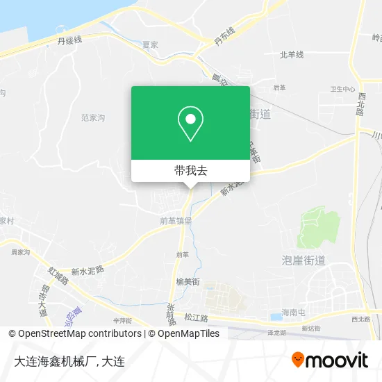 大连海鑫机械厂地图
