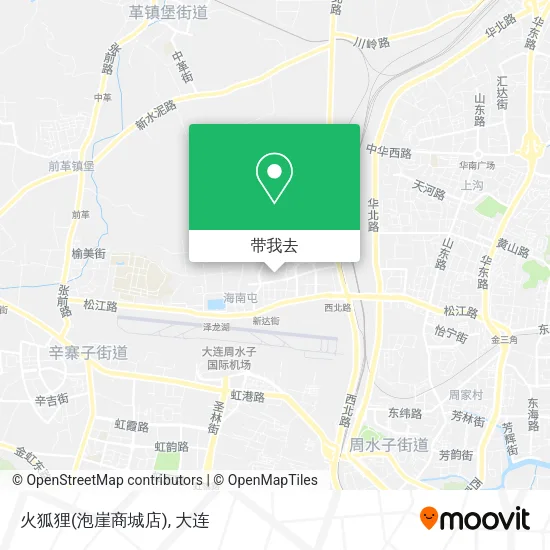 火狐狸(泡崖商城店)地图
