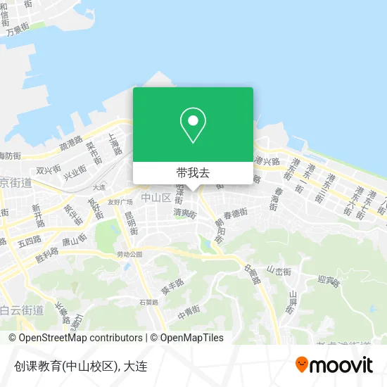 创课教育(中山校区)地图
