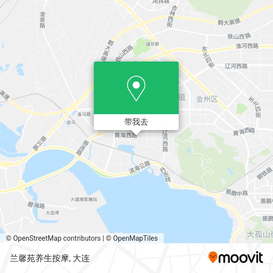 兰馨苑养生按摩地图