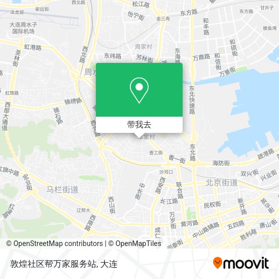 敦煌社区帮万家服务站地图