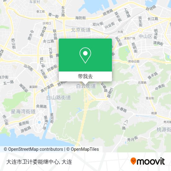 大连市卫计委能继中心地图