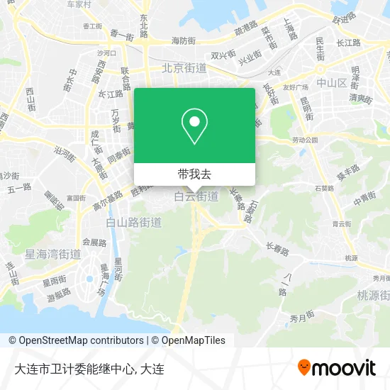 大连市卫计委能继中心地图
