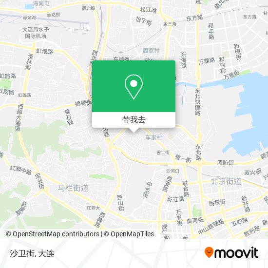 沙卫街地图
