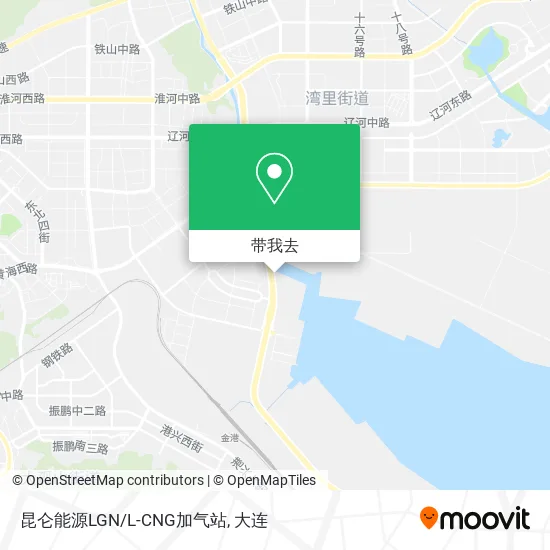 昆仑能源LGN/L-CNG加气站地图