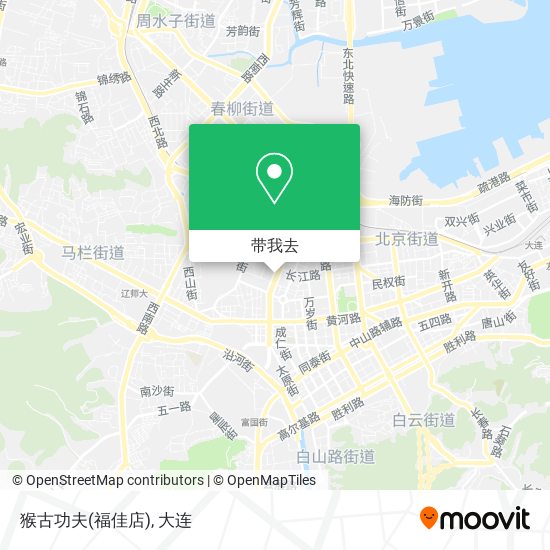 猴古功夫(福佳店)地图