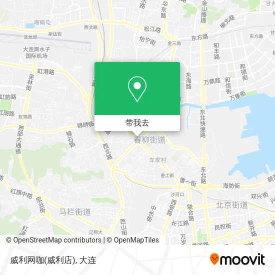 威利网咖(威利店)地图