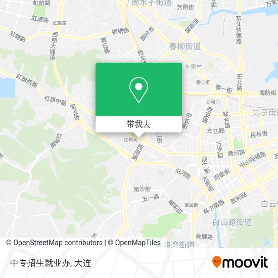 中专招生就业办地图