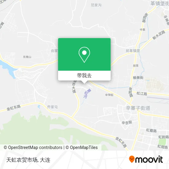 天虹农贸市场地图